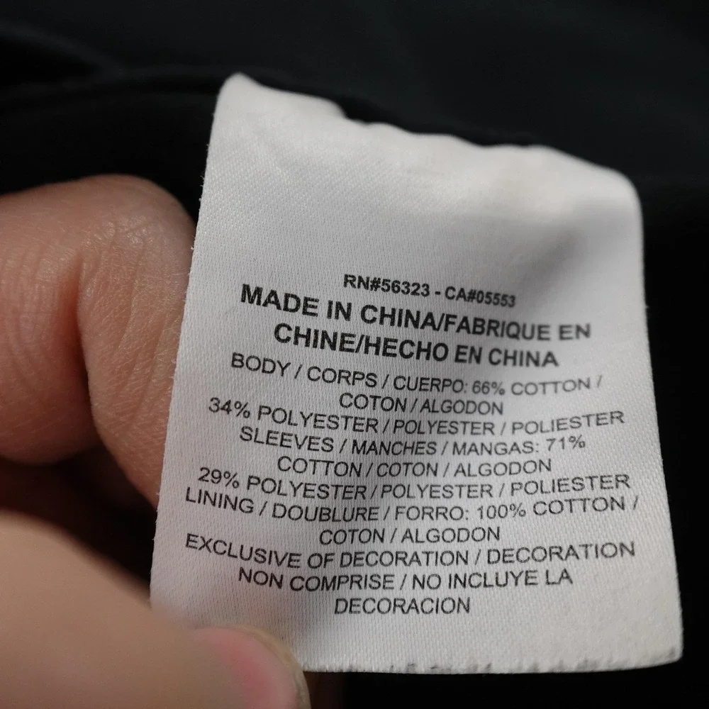 Nike Jacket Womens XL Black Tech Fleece AeroLoft Varsity Bomber‎ Snap Coat Gym